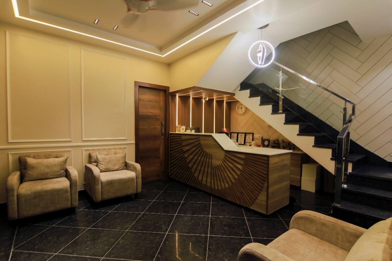 Interior reception where Travel Beyond Himalayas customers complete rental formalities